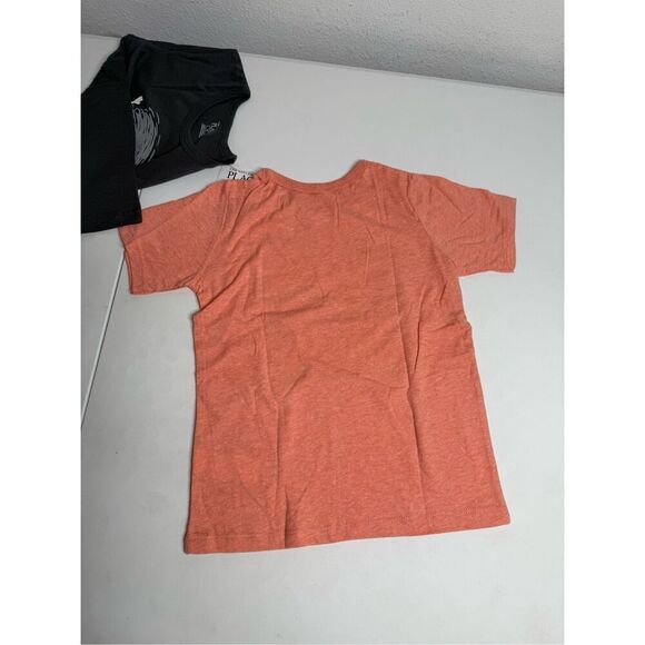 NWT Place Set of 2 T-shirts Cotton Bland Orange Gray Size 5T - Picture 9 of 10